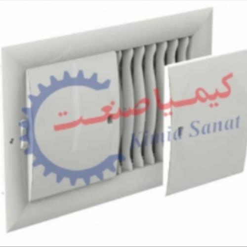 دریچه کولر پلاستیکی عرض 25 سانت: 30*25 سفید پارسین