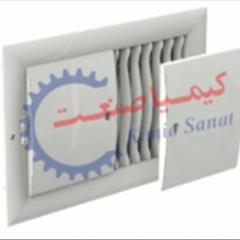 دریچه کولر پلاستیکی عرض 25 سانت: 45*25 سفید پارسین